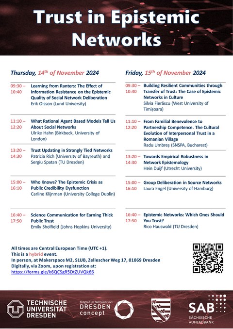 Poster - Workshop Trust in Epistemic Networks