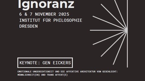 Plakat Workshop affektive und epistemische Ungerechtigkeit