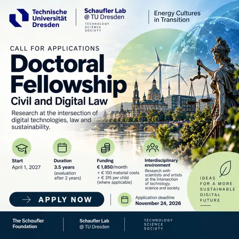 Advertisement for a new doctoral position 