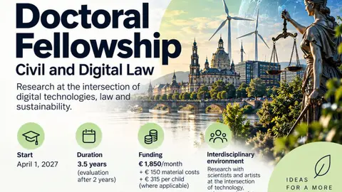 Advertisement for a new doctoral position 