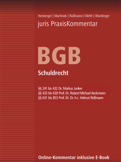 juris praxis Kommentar Schuldrecht