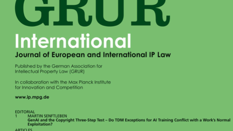 GRUR INT Vol. 75 2026