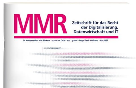 Logo der Zeitschrift MMR