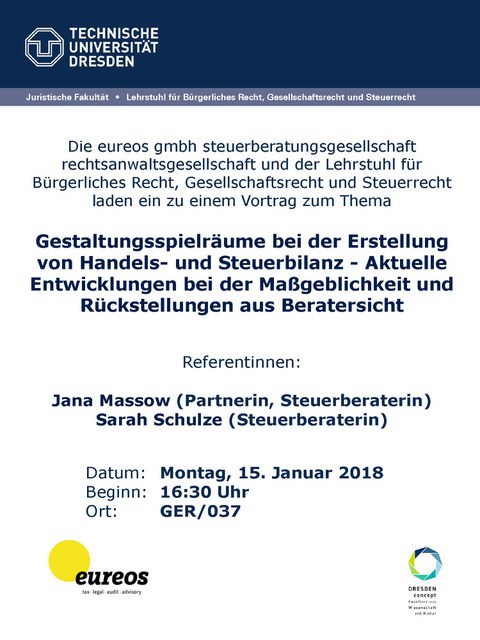 Vortragsankündigung eureos