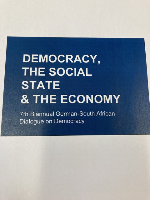 Democracy, the Social State & the economy