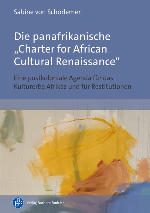 Buchcover Schorlemer Die panafrikanische Charter for African Cultural Renaissance