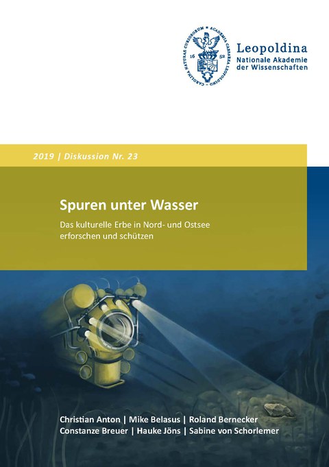 Buchcover Spuren unter Wasser