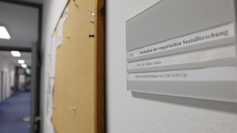 Professur für Methoden der empirischen Sozialforschung