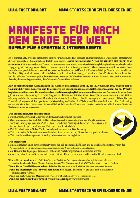 Poster für Costas Projekt