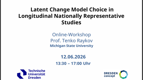 Tenko Raykov Workshop Latent Change Model Choice 