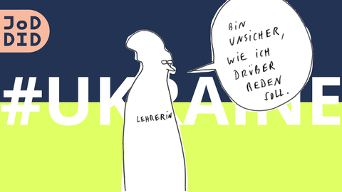 Krieg in der Ukraine. Wie spreche ich darüber im Unterricht?