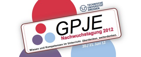 Sie sehen einen Banner, der auf die Nachwuchstagung hinweist.