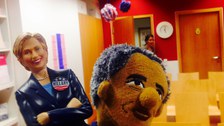 Bild von der US-Election-Night 2016