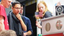 Bild von der US-Election-Night 2016