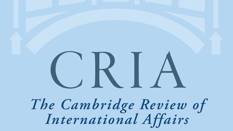 Camebridge Review of International Affairs