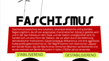 Faschismus..