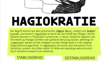 Hagiokratie.
