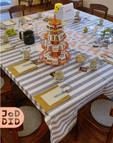 Kaffeetafel mit JoDDiD Einfach gut gemacht Materialien