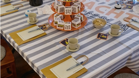 Kaffeetafel mit JoDDiD Einfach gut gemacht Materialien
