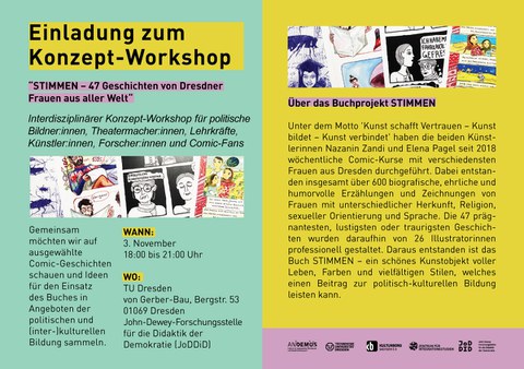 Einladung zum Konzeptworkshop