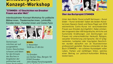 Einladung zum Konzeptworkshop