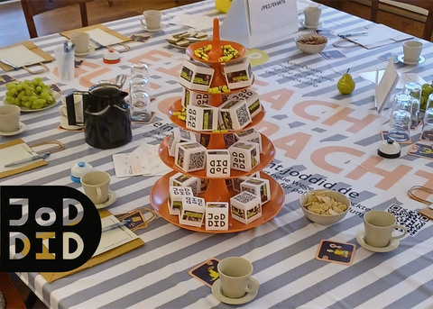 JoDDiD Kaffeetafel für das Einfach gut gemacht "3-Gänge-Menü"