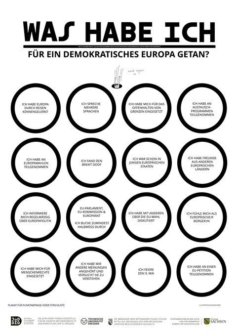 Was habe ich für ein demokratisches Europa getan