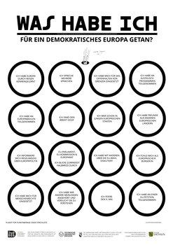 Was habe ich für ein demokratisches Europa getan