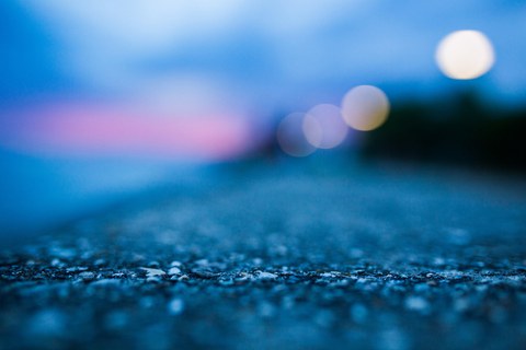 Wasser Asphalt