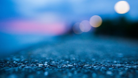 Wasser Asphalt