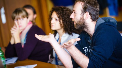 Studierende Diskussion