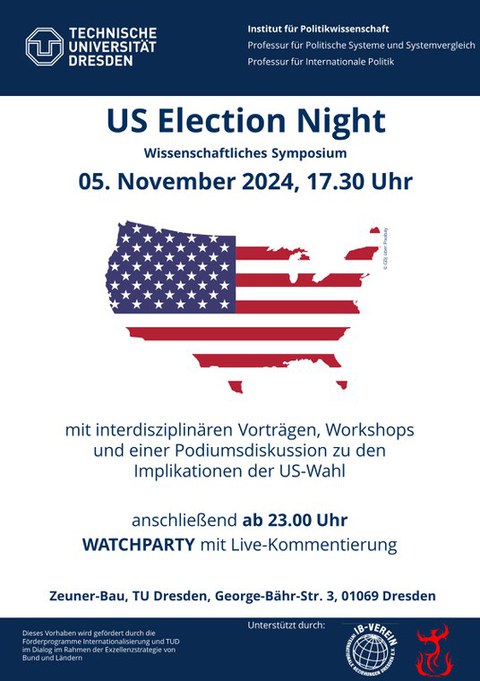 Poster für die Election Night 2024