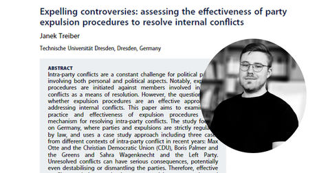 Cover des Artikels "Expelling controversies" von Janek Treiber