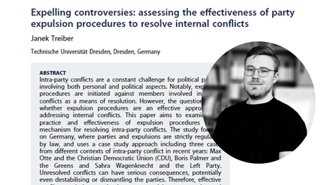 Cover des Artikels "Expelling controversies" von Janek Treiber