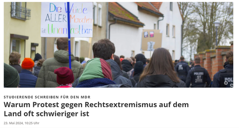 Protest ländlicher Raum