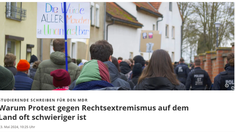 Protest ländlicher Raum