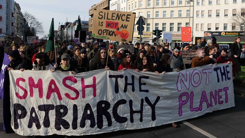 Frauenkampftag Berlin 8.03