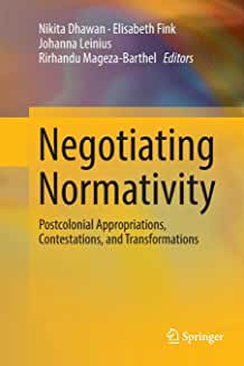 Buchcover Negotiating Normativity