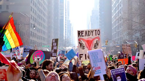 Women’s March für Frauen- und Menschenrechte 