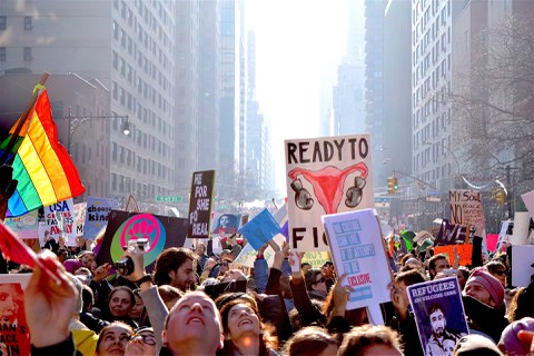 Women’s March für Frauen- und Menschenrechte 