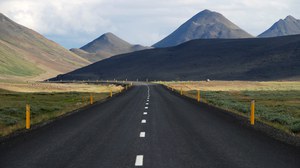 Natur Straße Berge