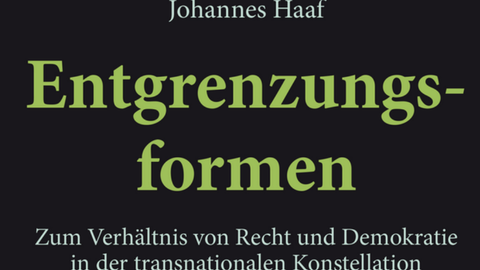 Entgrenzungsformen Cover