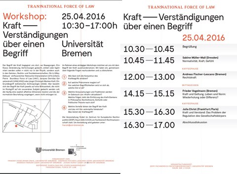 Workshop Kraft