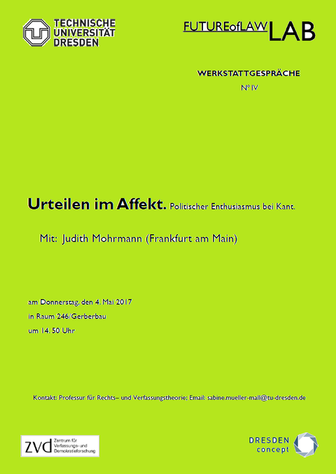 Gastvortrag Judith Mohrmann