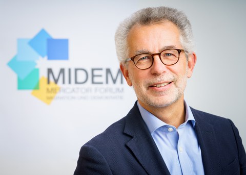 Hans Vorländer mit MIDEM