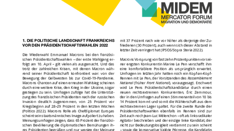 Präsidentschaftswahl Frankreich