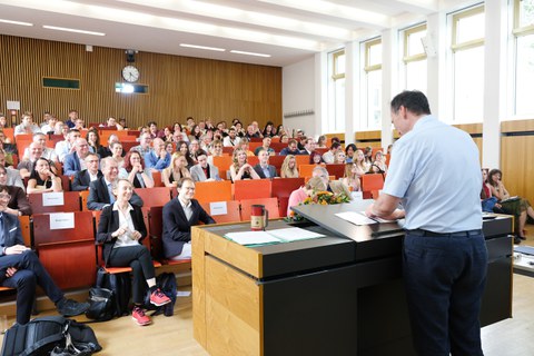 Blick auf Publikum