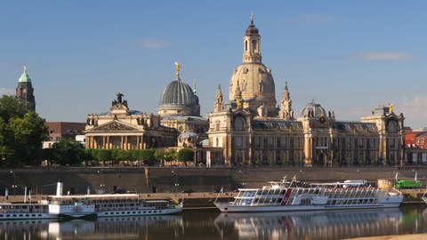 Dresden und Elbe