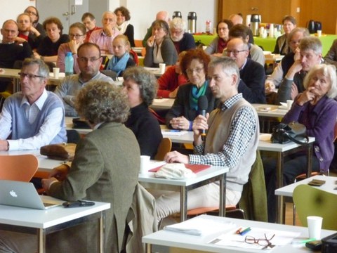 Es fand eine rege und nachdenkliche Diskussion unter den Teilnehmern statt. (Foto: Isa Barthel)