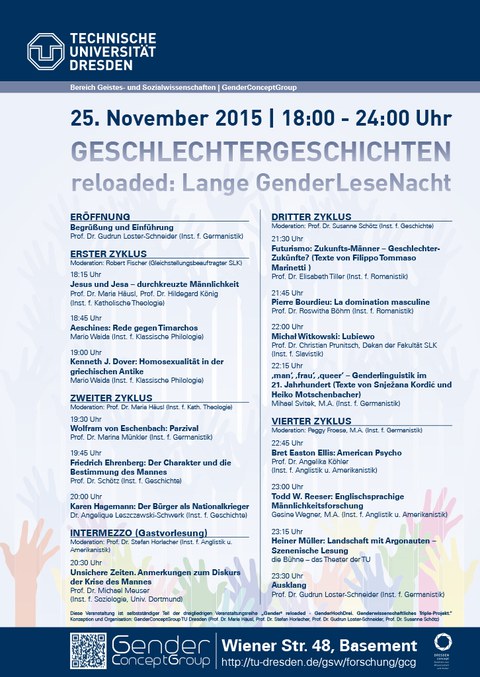 Plakat GenderLeseNacht